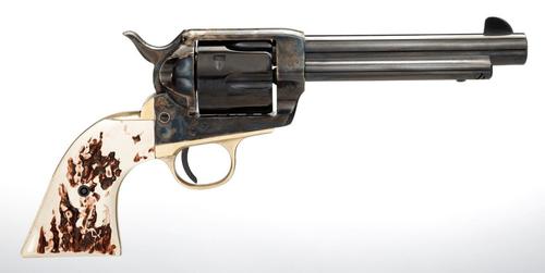 Taylors 1873 Cattleman Revolver 200075, 357 Magnum | 38 Special, 5.5in, Imitation Stag Grips, 6 Rds