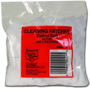 Southern Bloomer 102 22 Caliber Cleaning Patches 200 Count