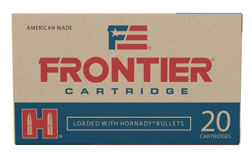 Hornady Frontier Rifle Ammunition, 7.62X51mm NATO, FMJ, 150 GR, 2790 fps, 20 Rd/Bx