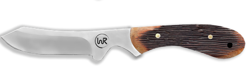 Whiskey Bent Knives Sendero Caper Knife, Sawmill Bone Handle (WB46-24)