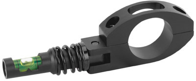 Wheeler Engineering Anti Cant Indicator 1" Bubble Level Aluminum Black (755712)