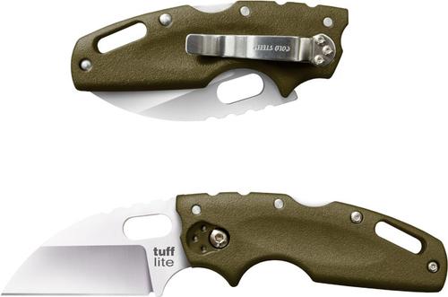 Cold Steel Tuff Lite Plain Knife, OD Green (20LTG)