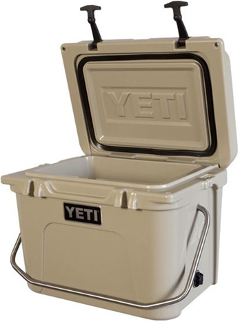 Yeti Roadie Series Cooler YR20T, 20 Quarts, Desert Tan