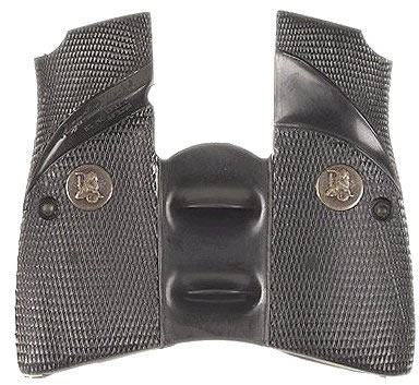 Pachmayr 03952 Signature Grips w/Finger Grooves For Browning Hi-Power