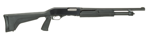 Savage Stevens 320 Security Pump Shotgun 22438, 20 Gauge, 18.5", 3" Chmbr, Black Synthetic Stock, Black Finish
