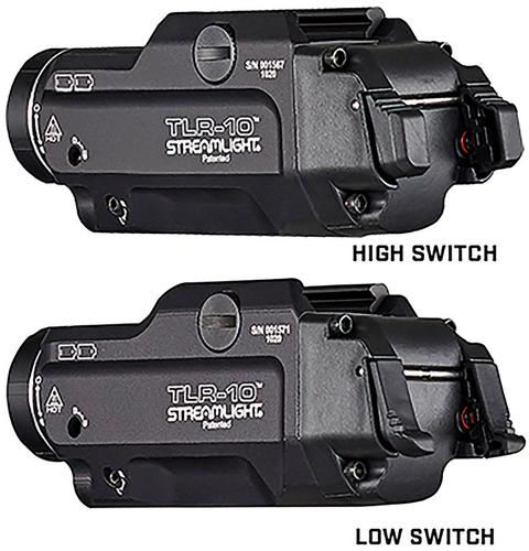 Streamlight 69470 TLR-10 Flex Weapon Light w/Red Laser, 1000 Lumens