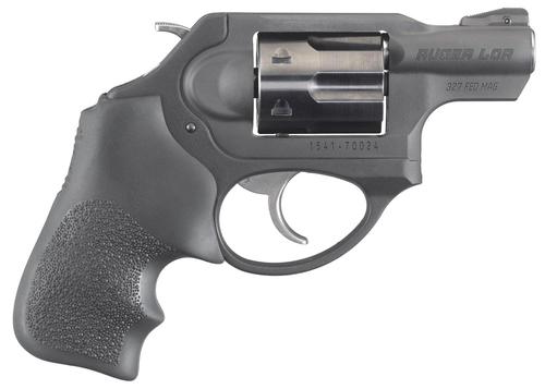Ruger LCRx Revolver 5462, 327 Federal Mag, 1.87", Black Hogue Tamer Monogrip, Black Stainless Steel Finish, 5 Rd