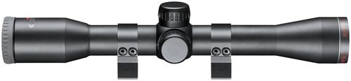 Tasco Optics Rimfire Rifle Scope w/Weaver Rings TRF432, 4x, 32mm AO Obj, 1" Tube, Truplex Reticle