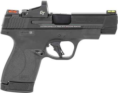 Smith & Wesson M&P9 Shield Plus Performance Center Pistol 13251, 9mm, 4", Black Grips, Black Finish, 13 Rds