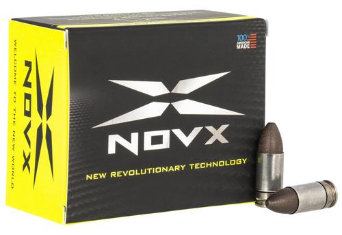 NovX Cross Trainer Pistol Ammunition 9CTCSS20, 9mm Luger, Copper Polymer Frangible, 65 gr, 1730 fps, 20 Rd/Bx
