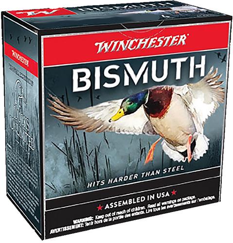 Winchester Bismuth Shotgun Shells SWB2034, 20 Gauge, 3", 1-1/8 oz, 1300 fps, #4 Tin-Plated Bismuth Shot, 25 Rd/bx