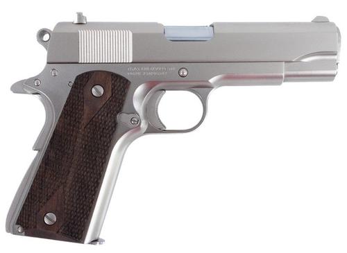 Tisas 1911A1 Tank Commander Pistol 10100115, 45 ACP, 4.25in, Wood Grips, 8 Rds