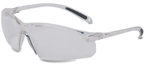 Howard Leight Wrap-Around Protective Safety Glasses w/Clear Frame & Lens (R01636)
