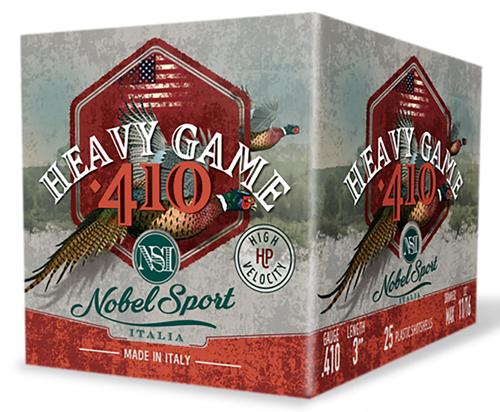 Nobel Sport Heavy Game Shotshells ANS4136, 410 Gauge, 3", 11/16 oz, 1145 fps, #6 Lead , 25 Rds/box