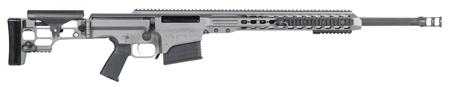Barrett MRAD Bolt Action Rifle 14449, 6.5 Creedmoor, 24" Fluted Barrel, Folding Gray Stock, Gray Cerakote/Black Phosphate Finish, 10 Rds