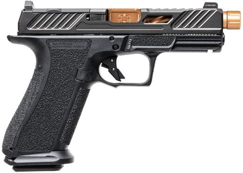 Shadow Systems XR920 Elite Optic Ready Pistol SS3009, 9mm Luger, 4.50in, Black Interchangeable Backstrap, Black Finish, 10 Rds