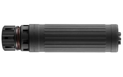 Dead Air CT5P Patrol KeyMo Black Suppressor 5.56 NATO/6MM ARC W/ 1/2X28 GOV Flash Hider