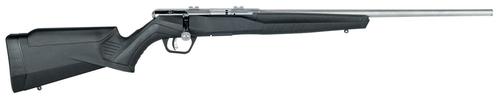 Savage B22 FVSS Bolt Action Rifle 70202, 22 Long Rifle, 21", Black Synthetic Stock, Stainless Finish, 10 Rds
