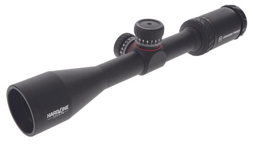 Crimson Trace Hardline Rifle Scope 0101240, 3-9x, 40mm Obj, 1" Tube, Black, BDC 223/5.56 Reticle