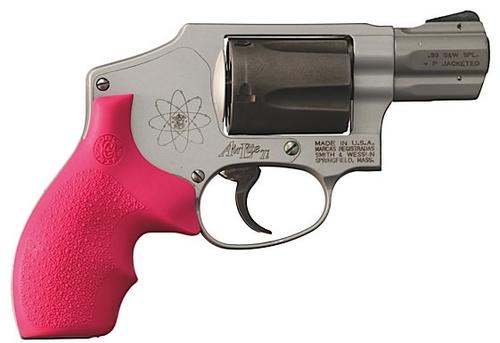Hogue S&W J RB Rubber Grip, Pink (61007)
