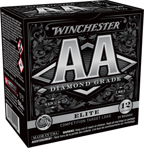 Winchester AA Diamond Grade Shotshells AADGL13507, 12 Gauge, 2-3/4", 1 oz, 1350 fps, #7.5 Lead Shot, 25 Rds/Bx