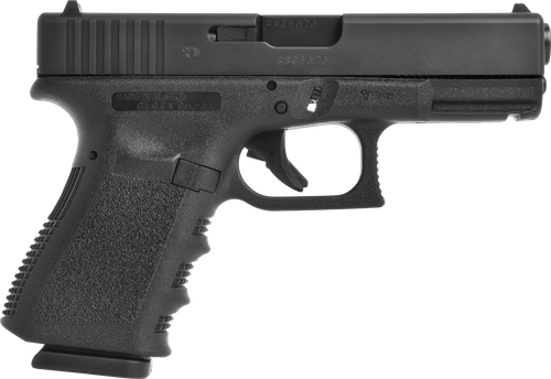 Glock G23 Gen5 Pistol UA235S203, 40 S&W, 4.02in, Interchangeable Backstrap Grips, Black Finish, 13 Rds