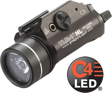 Streamlight TLR-1 HL Rail Mount Tactical Light for Pistols (69260)