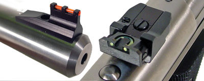 Williams Ruger GP100 Metal Red/Green Fiber Optic Sight