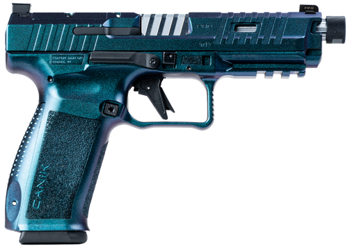 Century Mete Pro Optic Ready Pistol HG8342S-N, 9mm, 5in, Interchangeable Backstrap Grips, Stingray Finish, 18 Rds