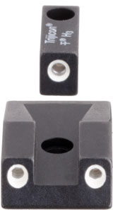 Trijicon Tritium TS01 3 Dot Green Front/Rear Sight Set For Taurus PT111/132/138/140 & 14