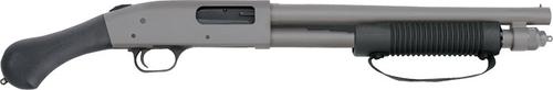 Mossberg 590 Shockwave JIC Shotgun 50656, 12 Gauge, 14.375", 3" Chmbr, Black Synthetic Stock, Stainless finish, 5 Rds