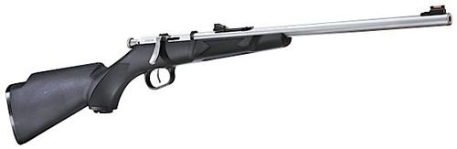 Henry Mini Bolt Action Single Shot Rifle H005, 22 LR, 16 1/4", Black Syn Stock, Stainless Steel Finish, 1 Rds