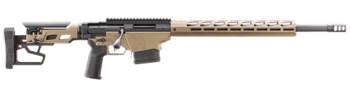 Ruger Precision Bolt Action Rifle 18104, 308 Winchester, 20", Collapsable Folding Stock, Smoked Bronze Finish, 10 rd