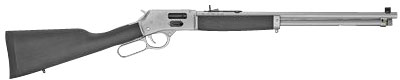 Henry Big Boy All Weather Lever Action Rifle H012GCAW, 45 Colt, 20", Stained Hardwood Stock, Satin Hard Chrome Metal Finish, 10RD