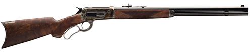 Winchester Model 1886 Deluxe Lever Action Rifle 534227171, 45-90 Win, 24", Case Hardened, 8 Rds