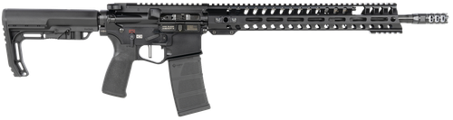 POF Renegade+ Gen 4 Rifle 00856, 5.56mm NATO, 16.5 in Fluted Barrel, Black Stock, Black Finish, 30 Rd