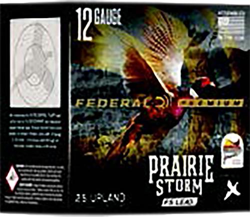 Federal Prairie Storm FS Shotshells PFX126FS5, 12 Gauge, 2-3/4", 1 1/4 oz, 1330 fps, #5 Lead Shot, 25 Rds/box