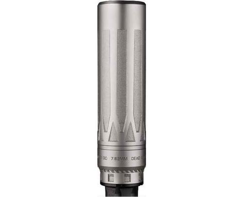 Dead Air Nomad TI XC Silver Suppressor 7.62mm Xeno Mount