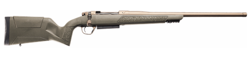 Christensen Arms Model 25 Evoke Bolt Action Rifle, 22 Creedmoor, 20" Threaded, Green Hybrid Hunter Stock, 4 Rds