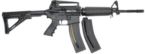 Chiappa M4 Rifle 500063, 22 Long Rifle, 16 in, M4 Fixed Stock, Black Finish