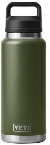 Yeti Rambler Bottle 36oz Stainless Steel Bottle, DuraCote Highlands Olive (21071500710)