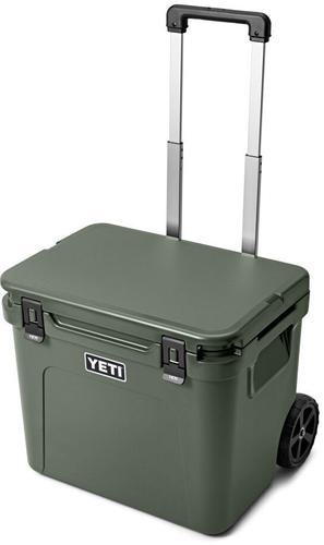 Yeti Roadie Series Wheeled Cooler YR60N, 60 Quarts, Camp Green, 10023380000