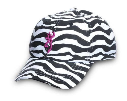 Ladies Safari Animal Print Cap 308343991, Zebra/Fuchsia