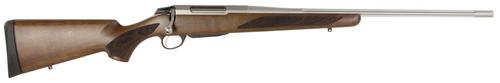Tikka T3x Hunter Bolt Action Rifle JRTXA770, 7mm Remington Mag, 22.4", Wood Stock, Stainless Finish, 3 Rds