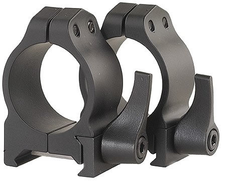 Warne Quick Detachable Rings 200LM, Maxima/Magnum Quick Detach, Low, 1", Matte
