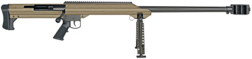 Barrett M99 Bolt Action Rifle, 50 BMG, 32", Fixed Flat Dark Earth Stock, Black Cerakote Finish, 1 Rd