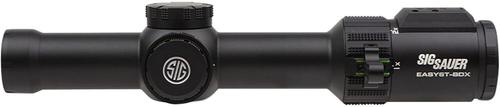 Sig Easy6T BDX Rifle Scope SOEBDX61101, 1-6x, 24mm Obj, 30mm Tube, Black, Illuminated BDX-R2 Digital Reticle