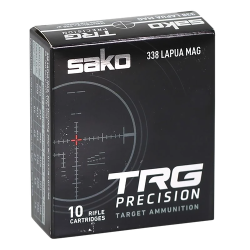 Sako TRG Precision Rifle Ammunition JASTRG338LM300B, 338 Lapua Mag, 300 gr, 10 Rd/Bx
