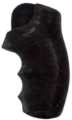 Hogue 60100 Finger Groove Grips For Smith & Wesson J Frame Round Butt