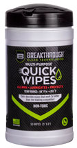 Breakthrough CLP Mutli Purpose Quick Wipes, 50 Ct (BT-CLP-QW-50)